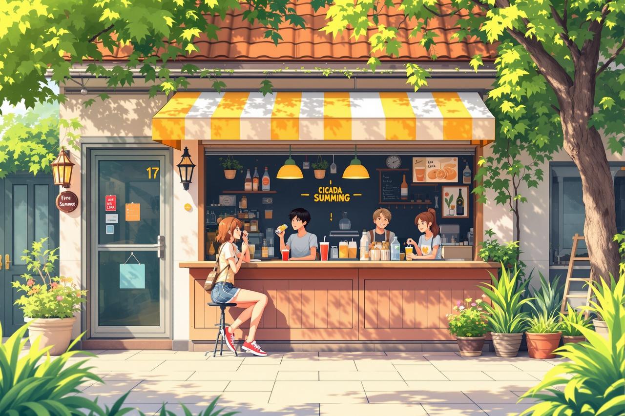 在线看漫剧作品 - 夏日汽水与蝉鸣 在线看漫剧 - 夏日汽水与蝉鸣